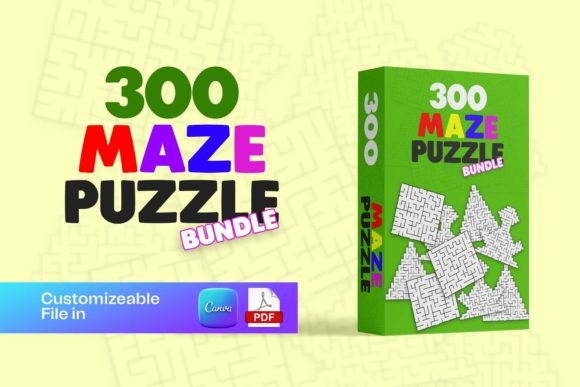 300 Mazes Puzzle Bundle