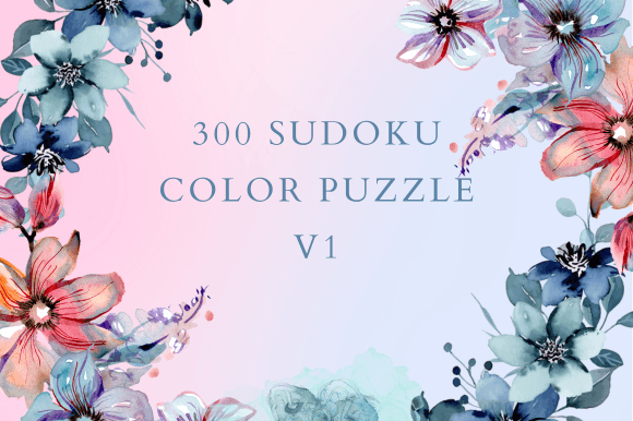 300 Sudoku Color Puzzle V1