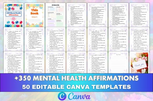 350 Mental Health Affirmations KDP: A Practical Tool for Daily Wellness