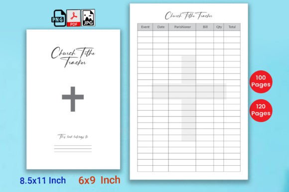 Church Tithe Tracker Kdp Interior: A Practical Tool for Managing Donations