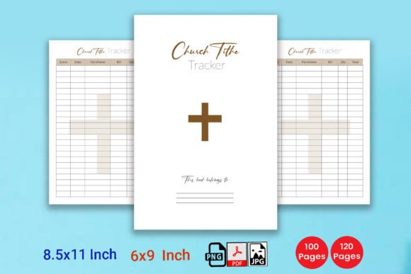Church Tithe Tracker Kdp Paperback