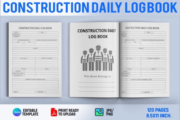 Construction Daily Log Book