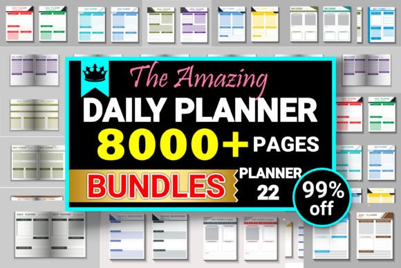 Daily Planner Bundle Premium Quality: A Strategic Tool for Modern Professionals