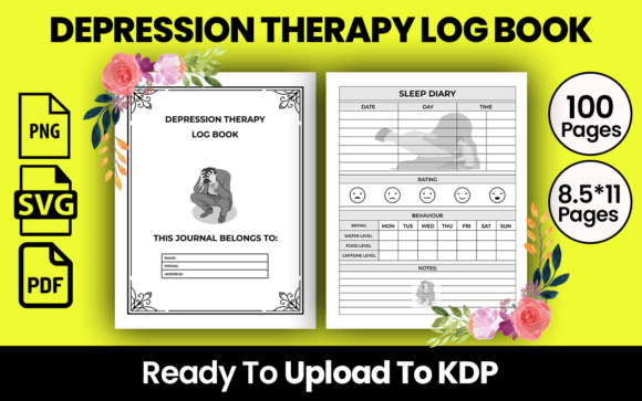 Depression Therapy Journal KDP Interior: A Strategic Tool for Personal and Professional Growth