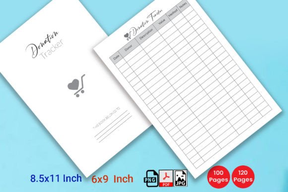 Donation Tracker Kdp Paperback