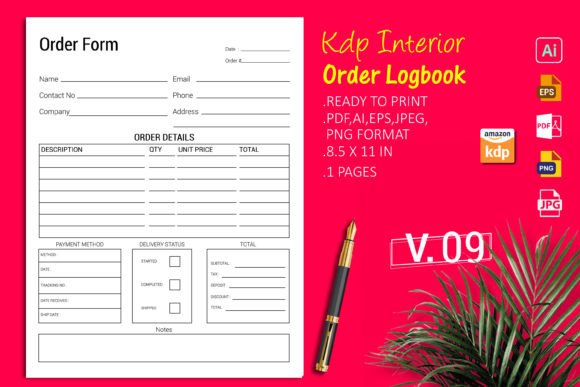 Printable Order Form KDP: A Comprehensive Guide