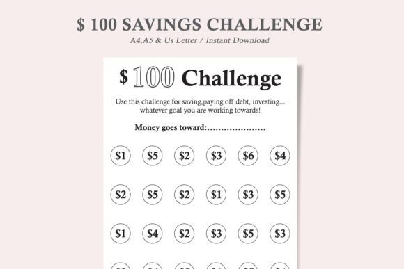 Savings Challenge 100 Dollars Challenge: A Practical Way to Build Financial Discipline